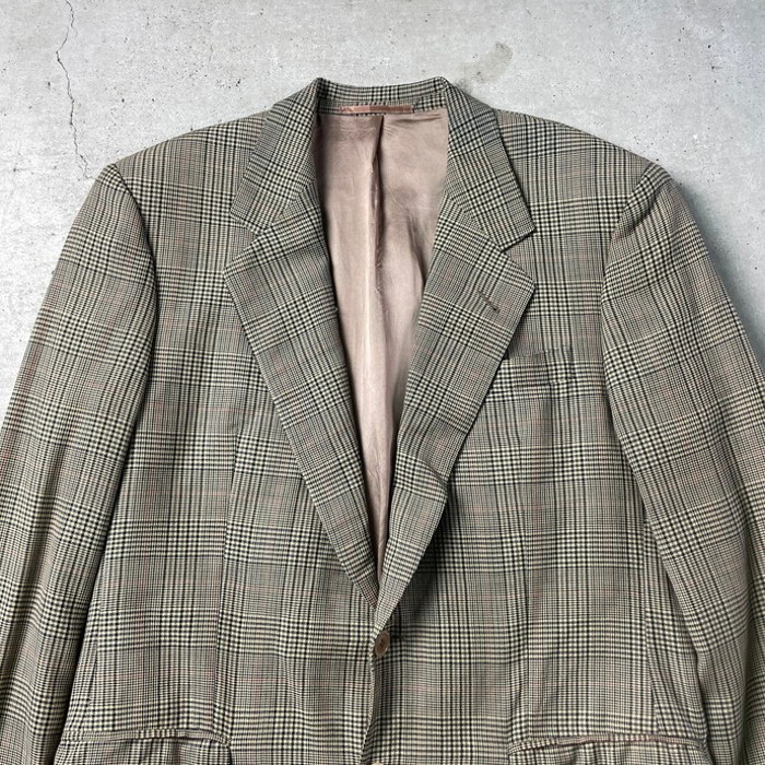 80年代～ Burberrys バーバリー  テーラードジャケット グレンチェック柄 メンズM相当 | Vintage.City 古着屋、古着コーデ情報を発信