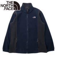 THE NORTH FACE フルジップ フリースジャケット M ネイビー ポリエステル ロゴ刺繍 | Vintage.City 古着屋、古着コーデ情報を発信