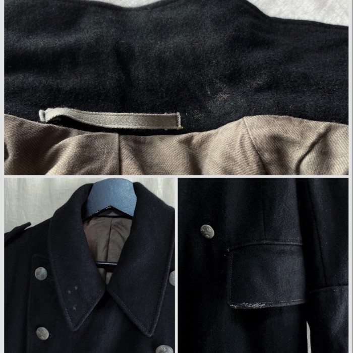 貴重 50s スウェーデン軍 ダブルブレスト ウールコート 92 オフィサー | Vintage.City 古着屋、古着コーデ情報を発信