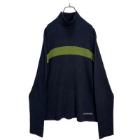 90s ABERCROMBIE AND FITCH mock neck sweater | Vintage.City 古着屋、古着コーデ情報を発信