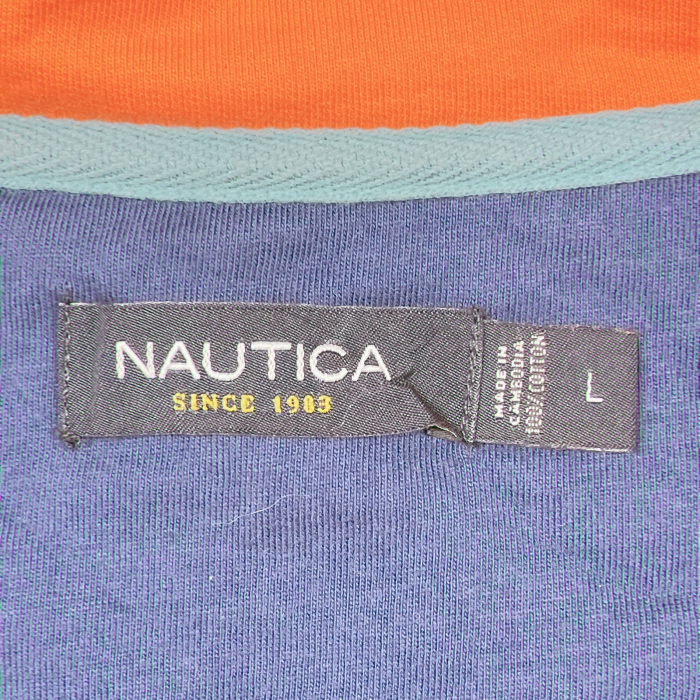 Lsize NAUTICA Half zip jacket 23110528 ノーティカ ハーフジップ | Vintage.City 古着屋、古着コーデ情報を発信