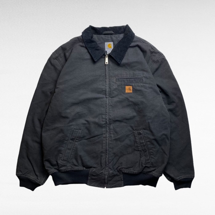 美品 USA製 Carhartt デトロイトジャケット 黒 XL S1011