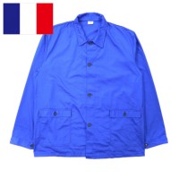 フランス製 ユーロワーク Clevyl V.T. フレンチワークジャケット カバーオール 54 ブルー コットン | Vintage.City 古着屋、古着コーデ情報を発信