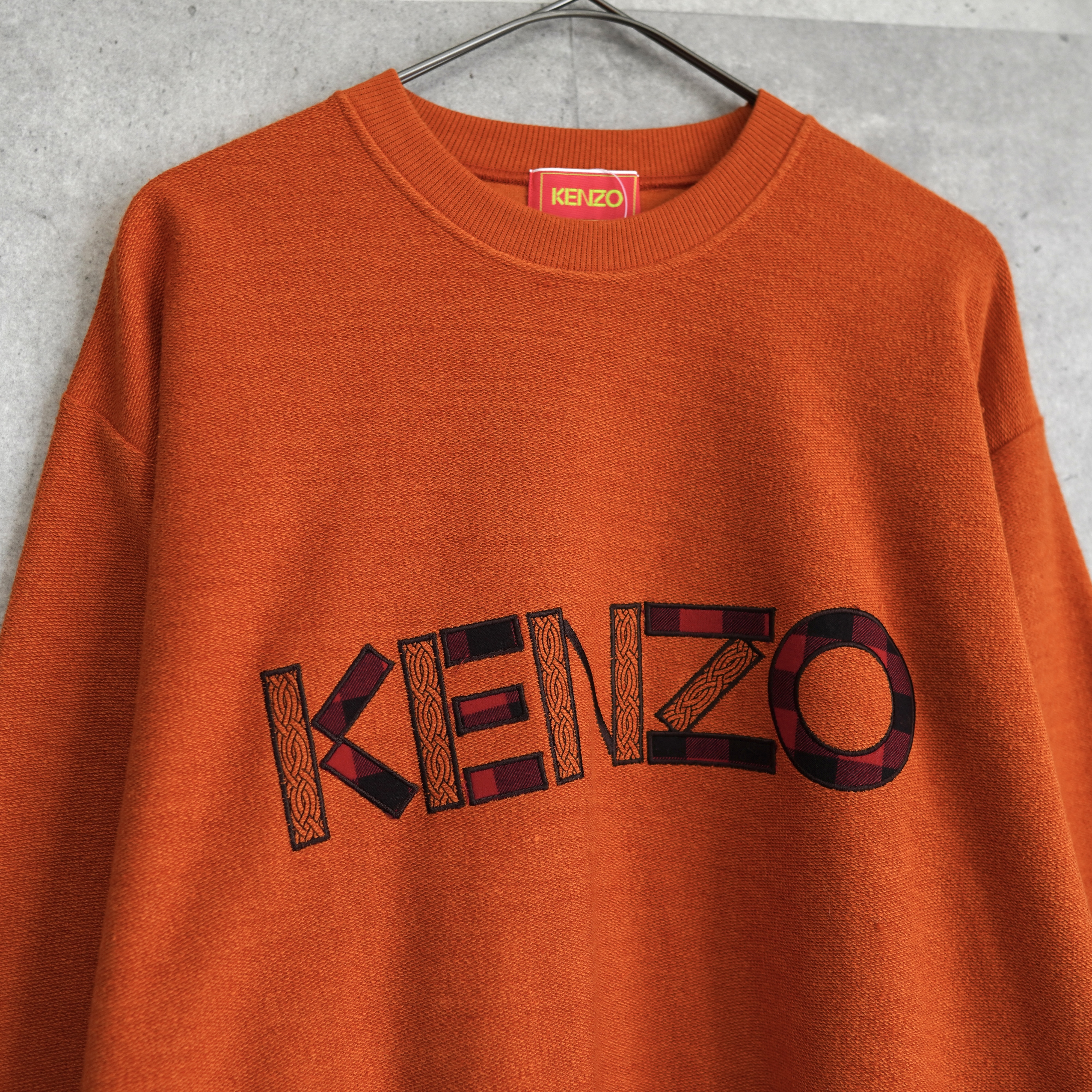 KENZO  ケンゾー　トレーナー　ビッグロゴ　ロング　　ビンテージ