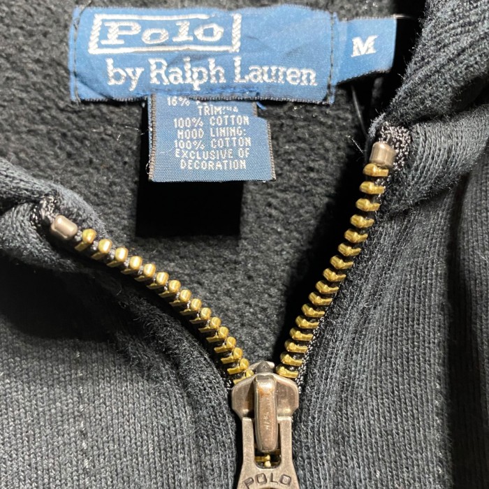 90年代 00年代 Polo Ralph Lauren ポロ ラルフローレン ジップパーカ