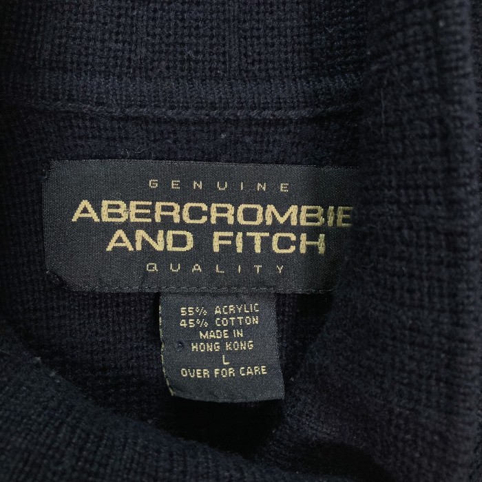 90s ABERCROMBIE AND FITCH mock neck sweater | Vintage.City 古着屋、古着コーデ情報を発信