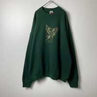 90s USA製 フルーツオブザルーム 天使 スウェット 緑 XL S1111 | Vintage.City 古着屋、古着コーデ情報を発信
