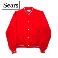 Sears スタジャン L レッド 90年代 ポリエステル | Vintage.City 빈티지숍, 빈티지 코디 정보