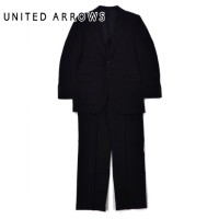 UNITED ARROWS 2Bセットアップスーツ 42 ネイビー ストライプ ウール 日本製 | Vintage.City 古着屋、古着コーデ情報を発信