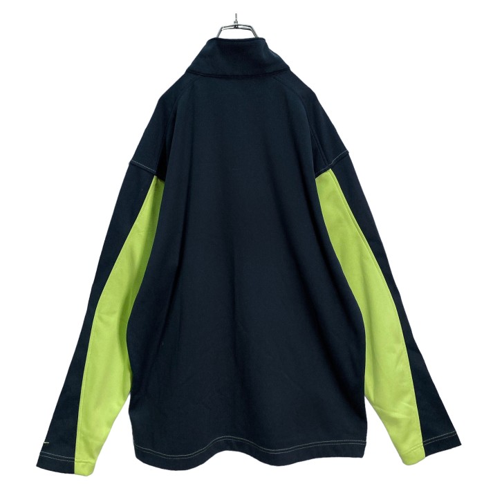 NIKE 00's L/S bi-color half zip pullover | Vintage.City 빈티지숍, 빈티지 코디 정보