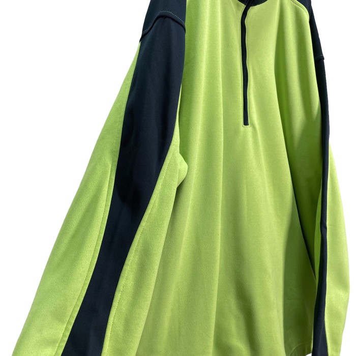 NIKE 00's L/S bi-color half zip pullover | Vintage.City 古着屋、古着コーデ情報を発信