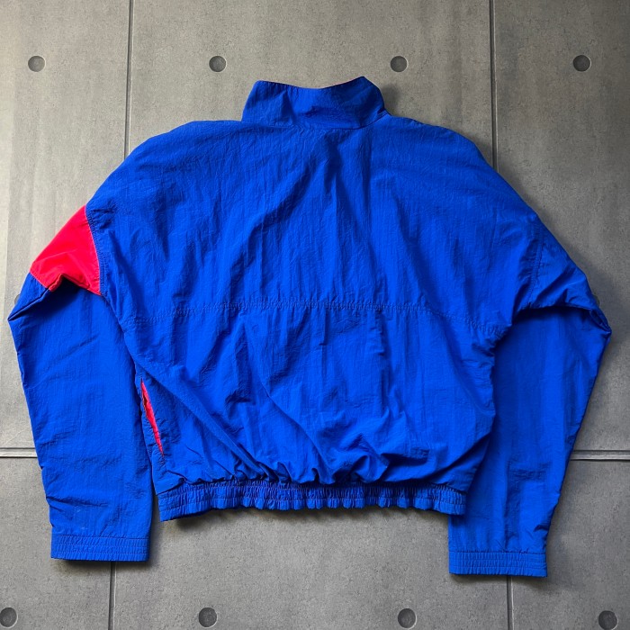 FILA フィラ ハーフジップ ナイロン ジャケット ライトアウター アメリカ製 ブルー XL | Vintage.City 古着屋、古着コーデ情報を発信