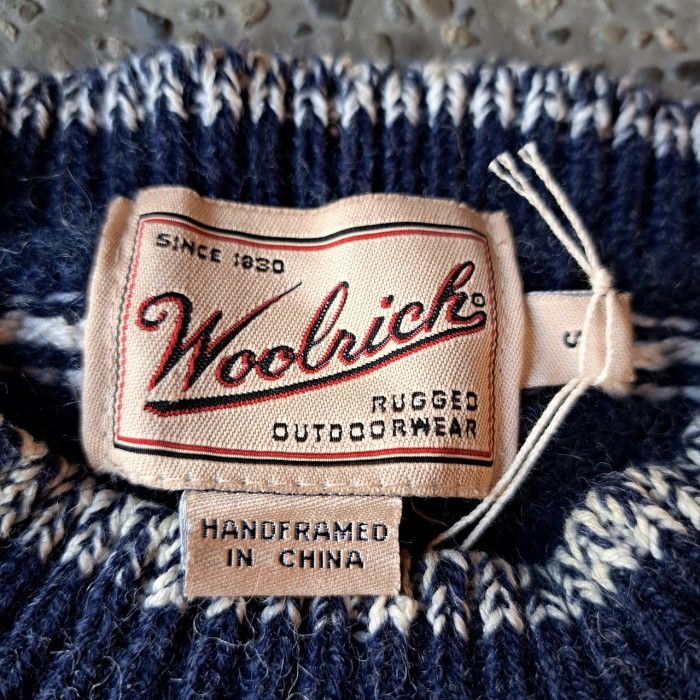Woolrich 総柄セーター used [211035] | Vintage.City 빈티지숍, 빈티지 코디 정보