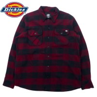 Dickies フランネル ワークシャツ XL レッド ブラック チェック コットン ビッグサイズ | Vintage.City 古着屋、古着コーデ情報を発信