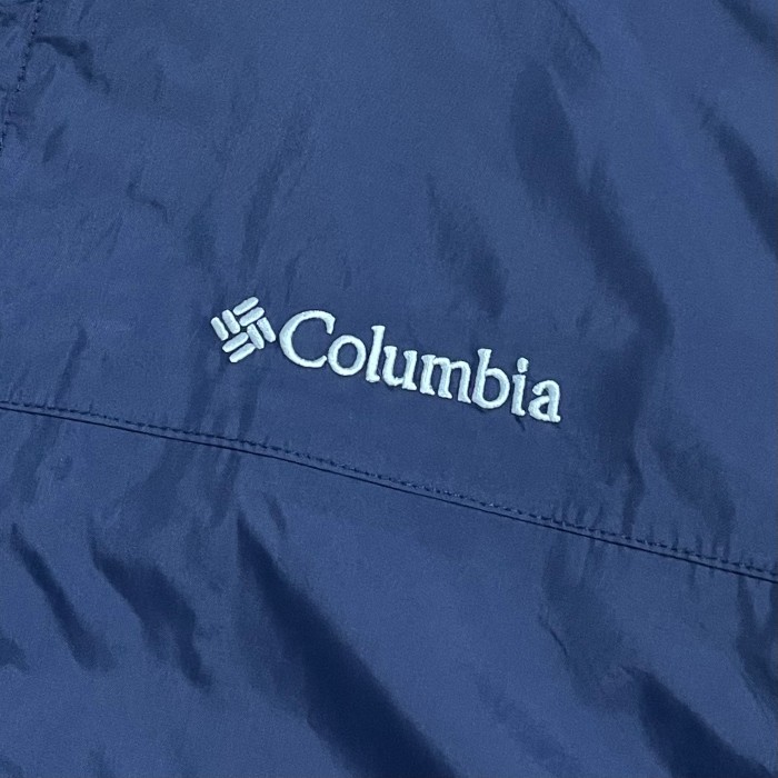 Columbia ナイロンジャケット ライトアウター ジップアップ フルジップ 