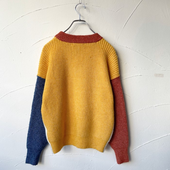 Multi color knit マルチカラー ニット | Vintage.City