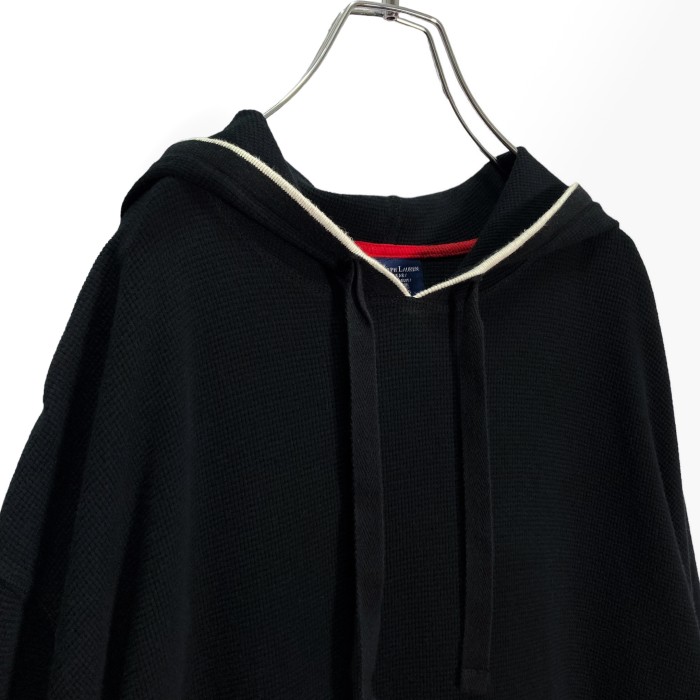 90-00s POLO RALPH LAUREN L/S cotton thermal hoodie | Vintage.City Vintage Shops, Vintage Fashion Trends
