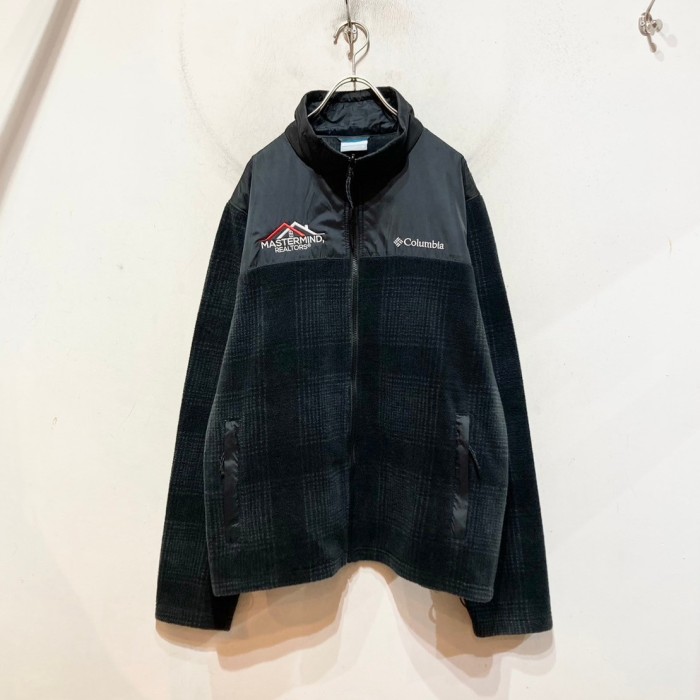 Columbia” Switching Fleece Jacket | Vintage.City