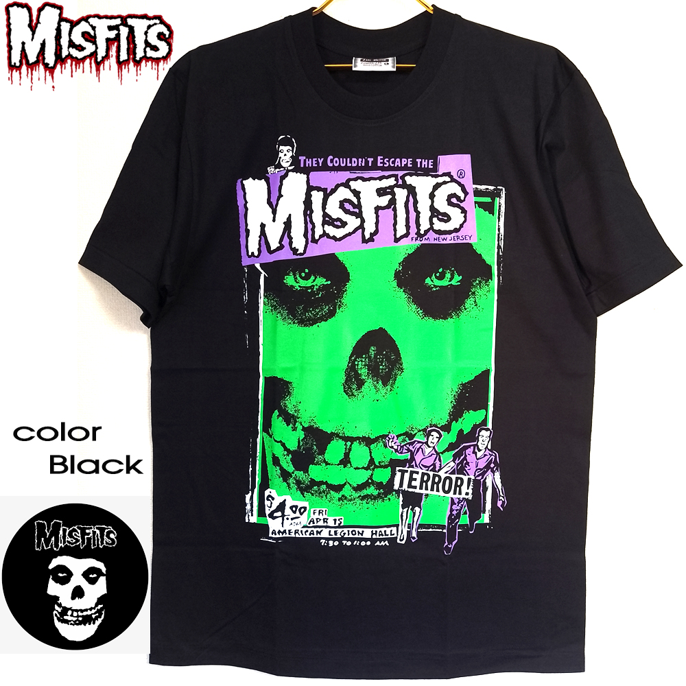 MISFITS ミスフィッツ Tシャツ ブラック Lサイズ 中古品 美品 ...