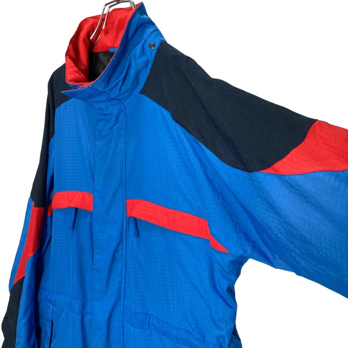 90s LANDS' END multicolored zip-up nylon jacket | Vintage.City Vintage Shops, Vintage Fashion Trends
