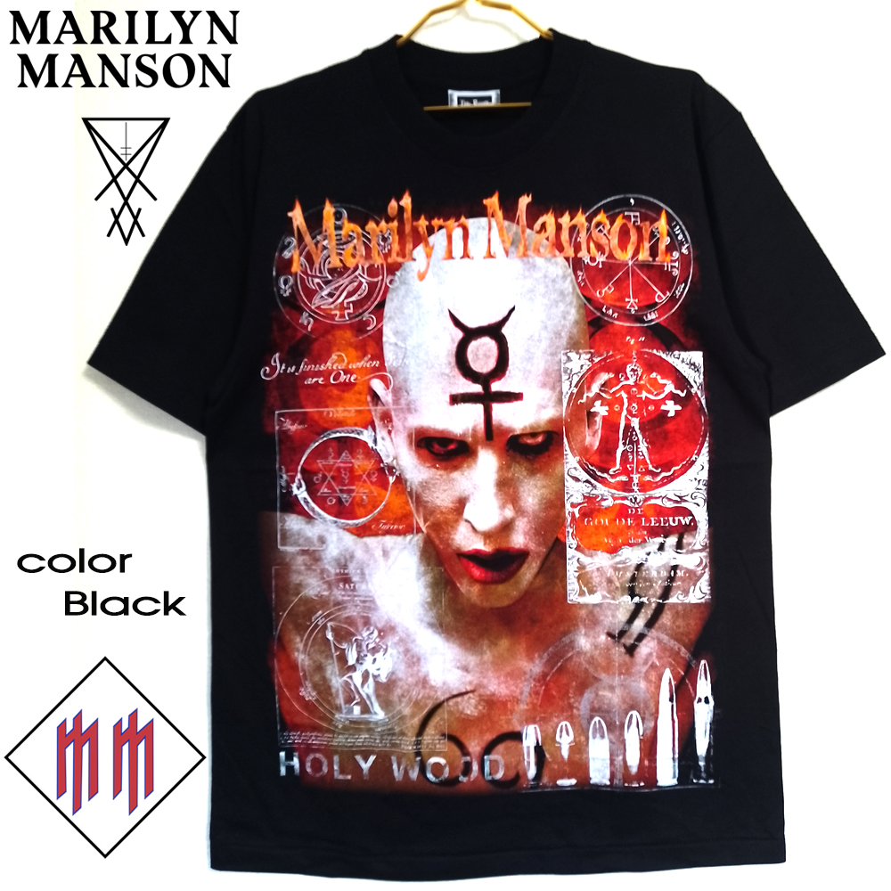 メタリカ希少 マリリン・マンソン Marilyn Manson ツアーTシャツ ...