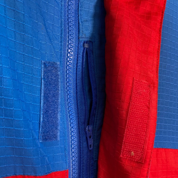 90s LANDS' END multicolored zip-up nylon jacket | Vintage.City 古着屋、古着コーデ情報を発信