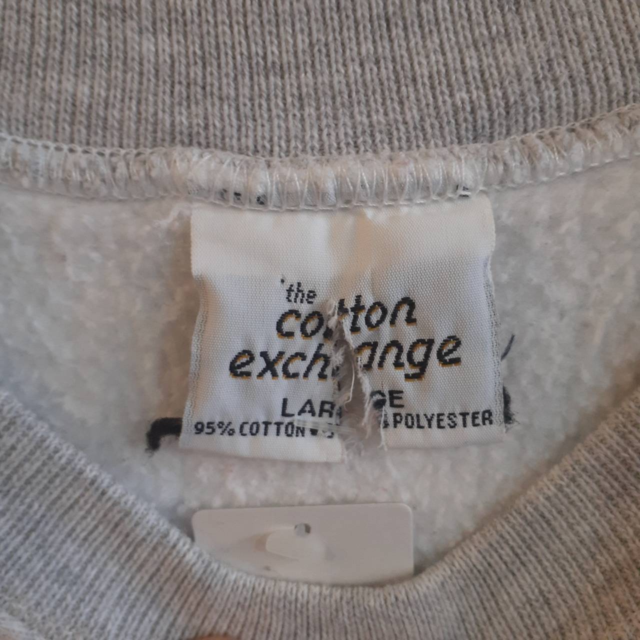 90s The cotton exchange reverse weave type sweat (made in USA