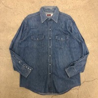 80s BIGMACDenim Western shirtUSA製L | Vintage.City 古着屋、古着コーデ情報を発信