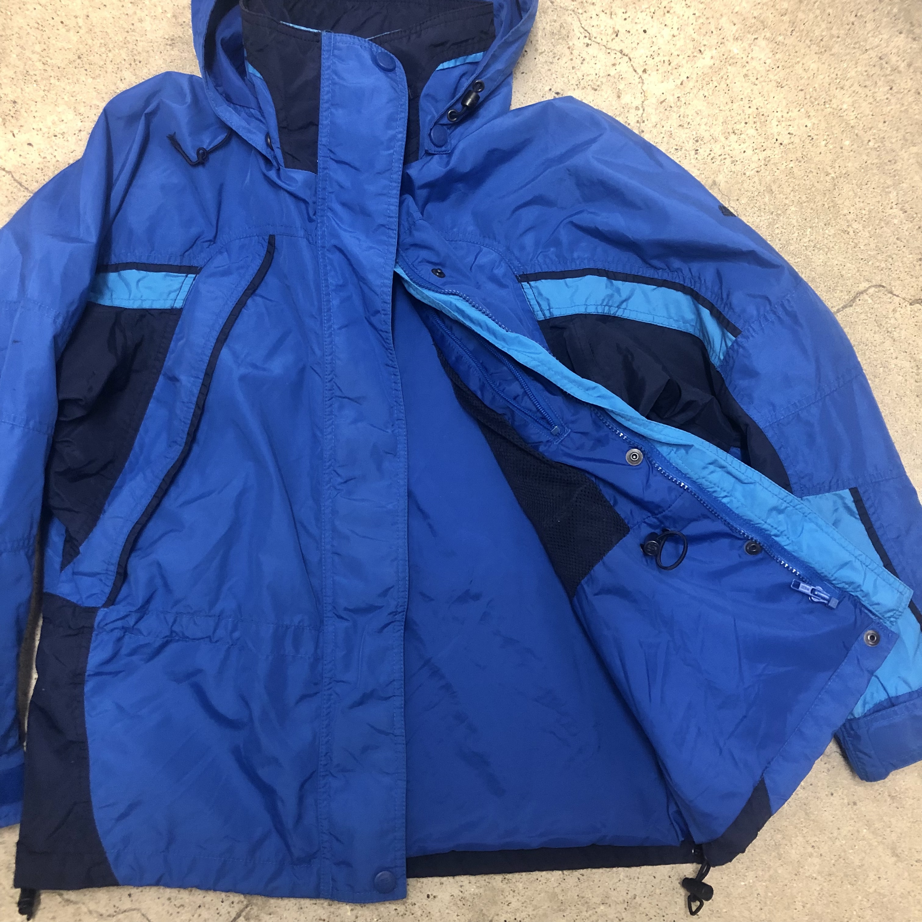 90s Columbia/Mountain Parka/S(WOMENS)/マウンテンパーカー/ブルー