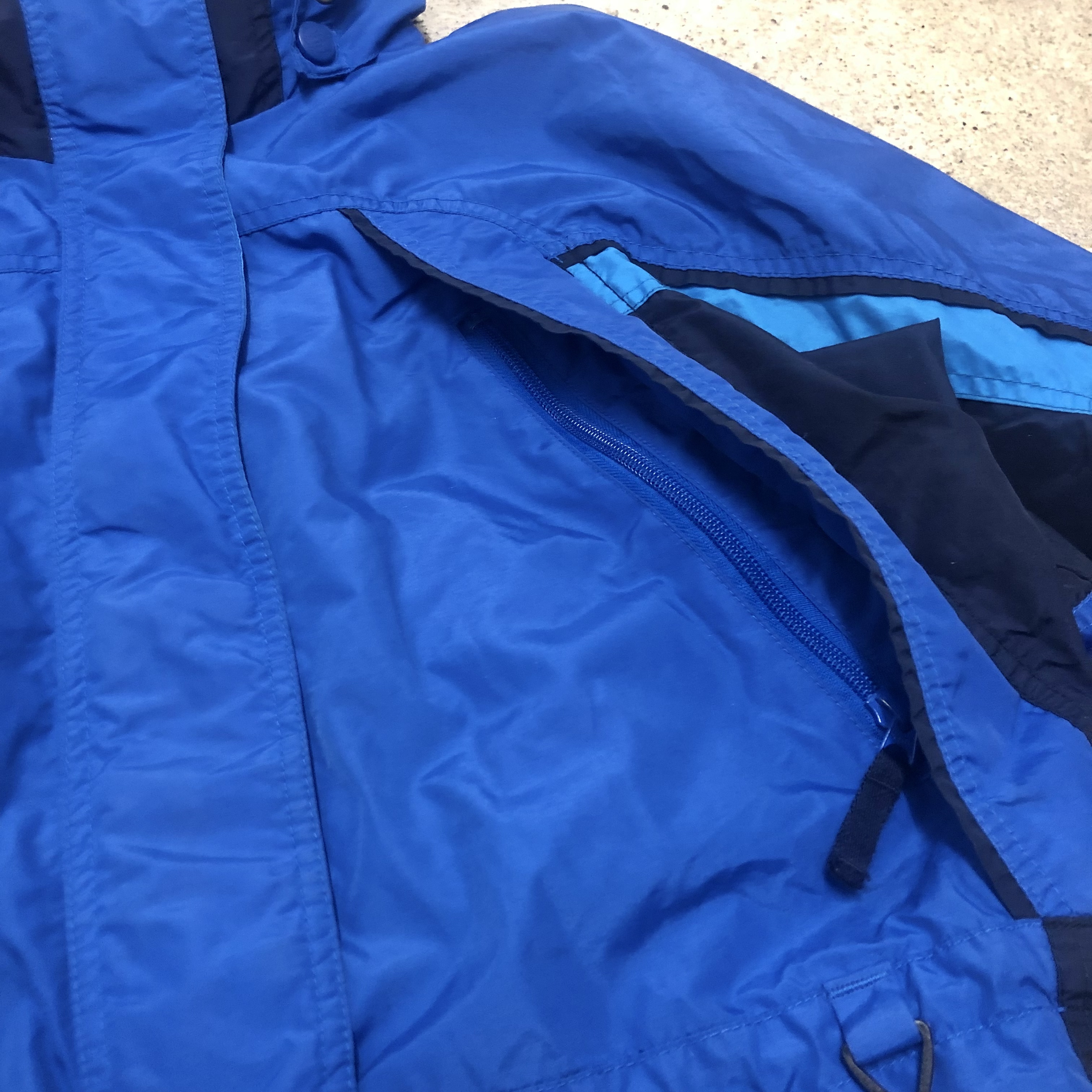 90s Columbia/Mountain Parka/S(WOMENS)/マウンテンパーカー/ブルー