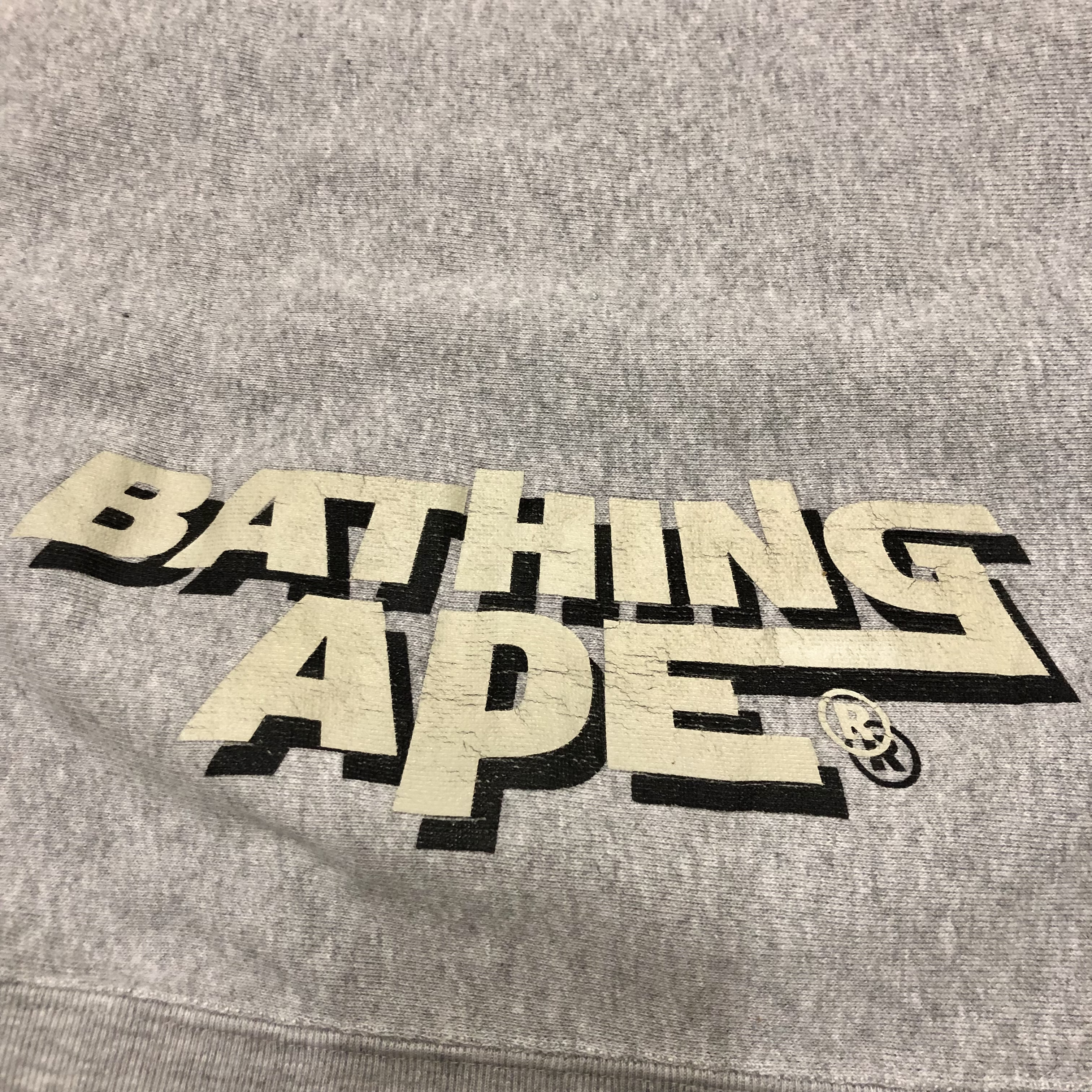90～00s A BATHING APEThe circle is now complete print Hoodie初期