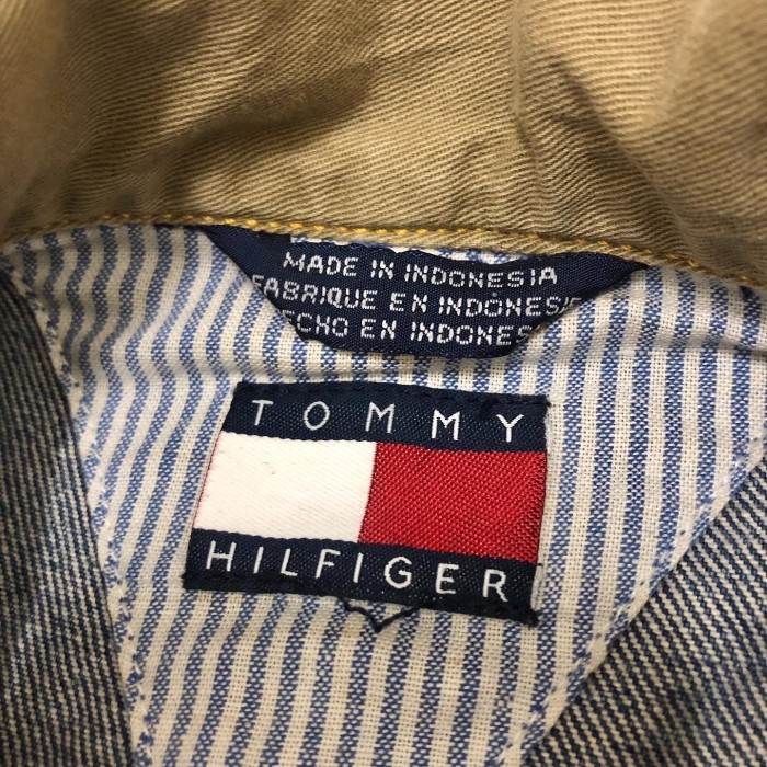 90s TOMMY HILFIGERDenim JacketS相当 | Vintage.City 빈티지숍, 빈티지 코디 정보