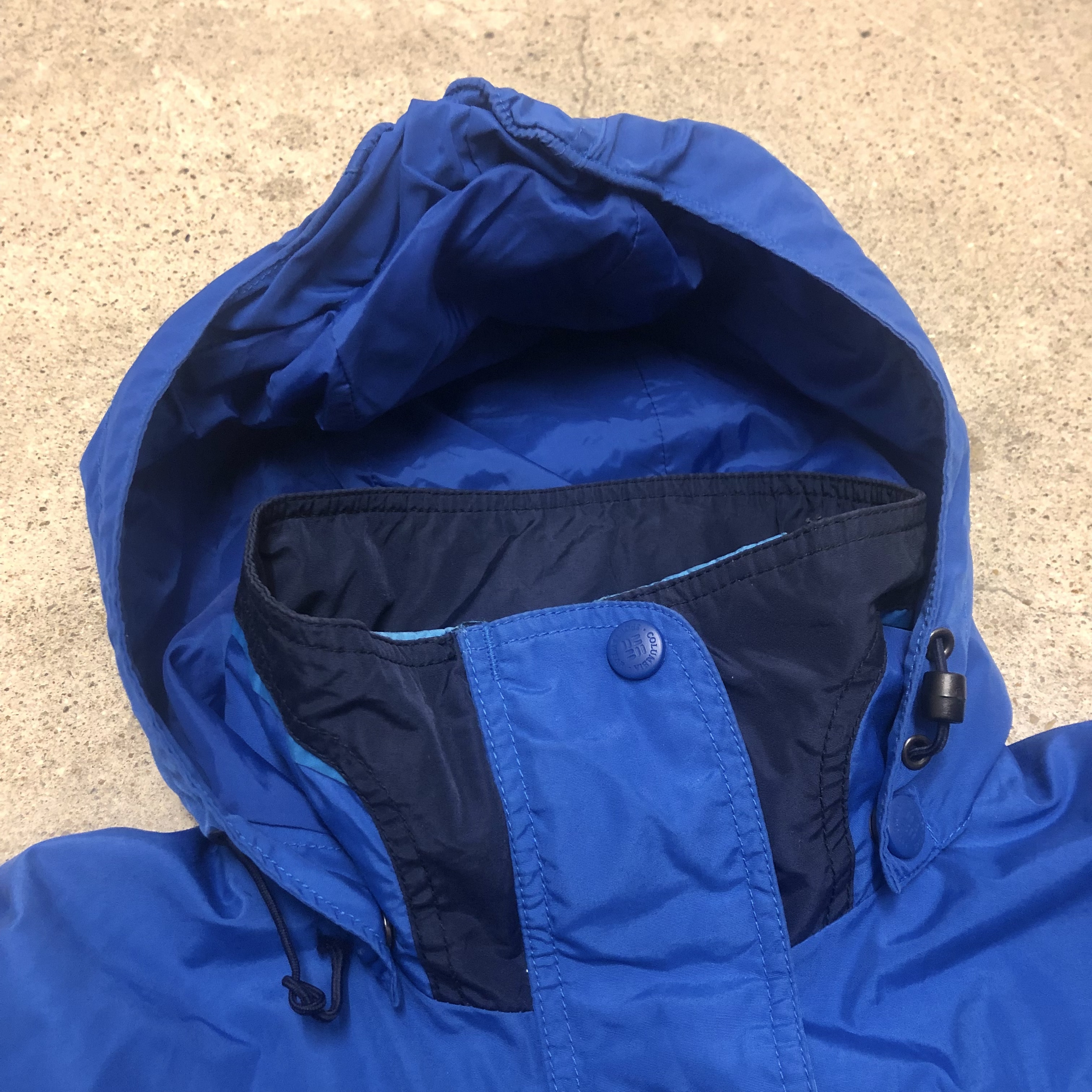 90s Columbia/Mountain Parka/S(WOMENS)/マウンテンパーカー/ブルー