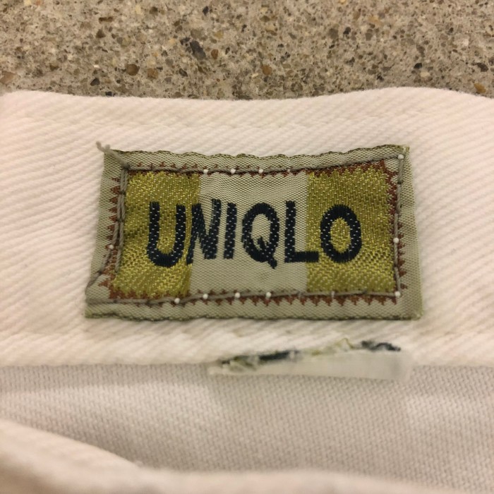 90s OLD UNIQLOWhite pantsW73cmホワイトカラー | Vintage.City 古着屋、古着コーデ情報を発信
