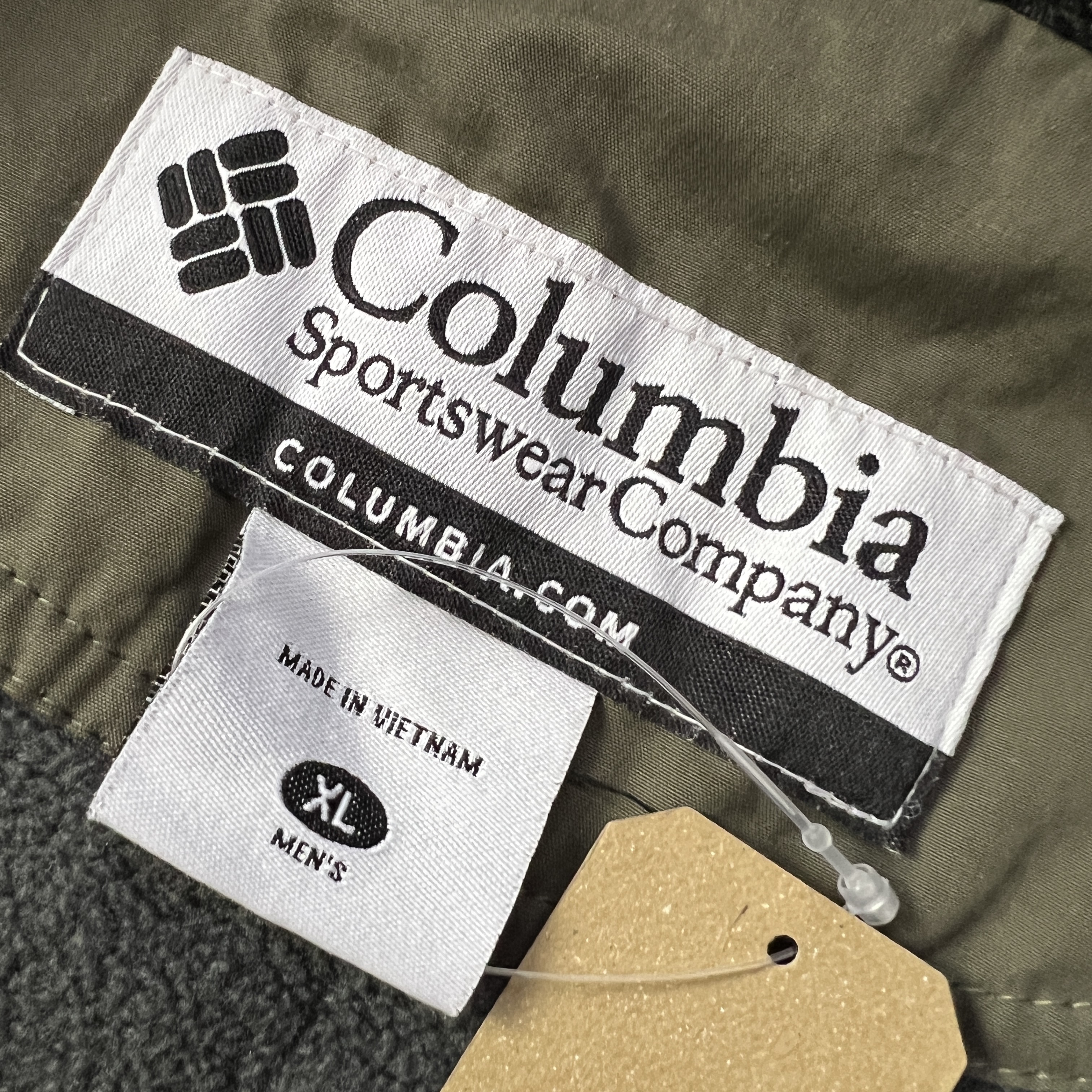 Columbia コロンビア 中綿 コットンジャケット フリース裏地 XL