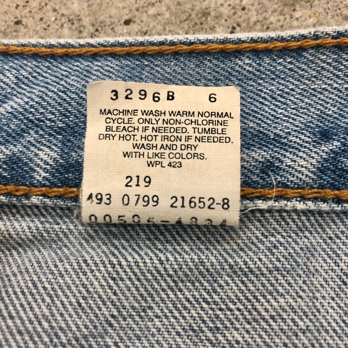 90s Levi's 505Tapered Denim pantsW34L32Mexico製1999年製テーパードパンツインディゴリーバイス | Vintage.City 古着屋、古着コーデ情報を発信