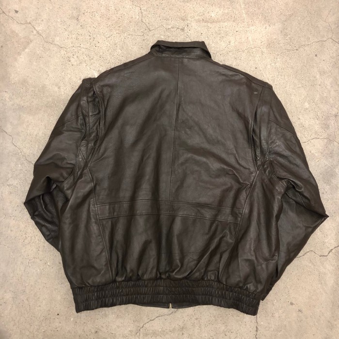 90s KINGSIZE/Leather jacket/3XL/レザージャケット/ブラック/袖取り外し可能/キングサイズ/古着/ヴィンテージ | Vintage.City 古着屋、古着コーデ情報を発信