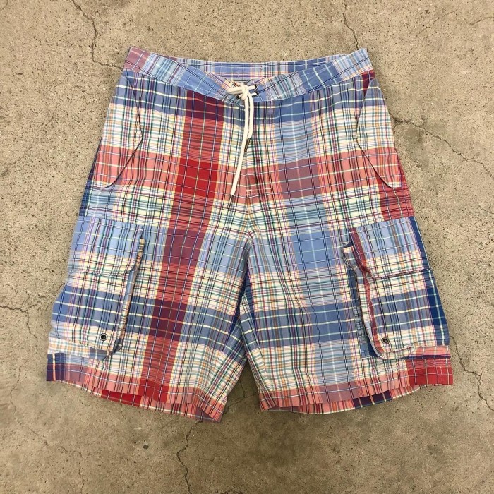 POLO RALPH LAURENcheck cargo shorts | Vintage.City 빈티지숍, 빈티지 코디 정보