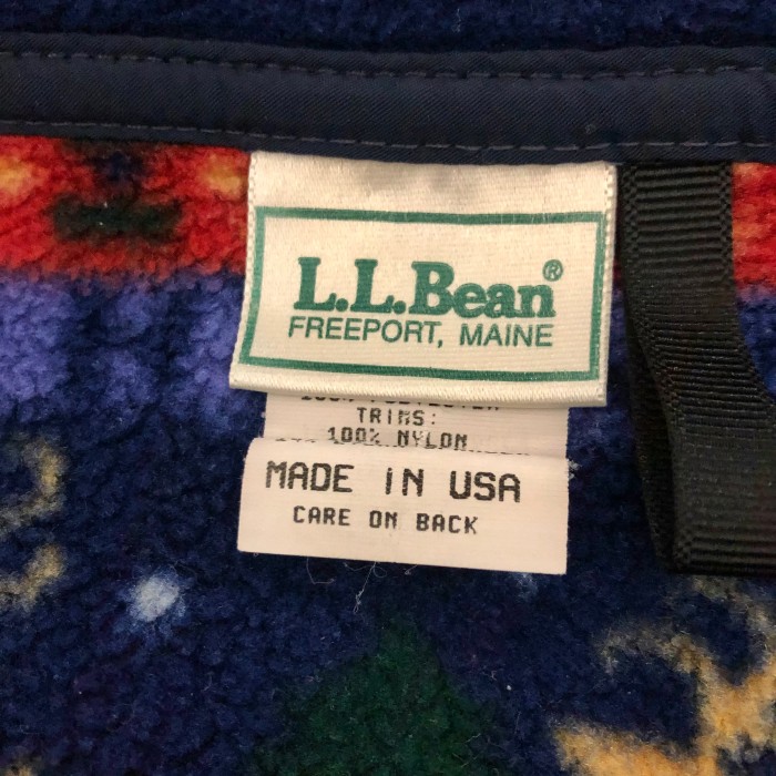90s L.L.Bean/Fleece Jacket/snap-t/USA製/L (WOMENS)/フリースジャケット/トナカイ/クリスマス柄/エルエルビーン/スナップT/ネイビー/グリーン/アウトドア/アメカジ/古着/ヴィンテージ | Vintage.City Vintage Shops, Vintage Fashion Trends