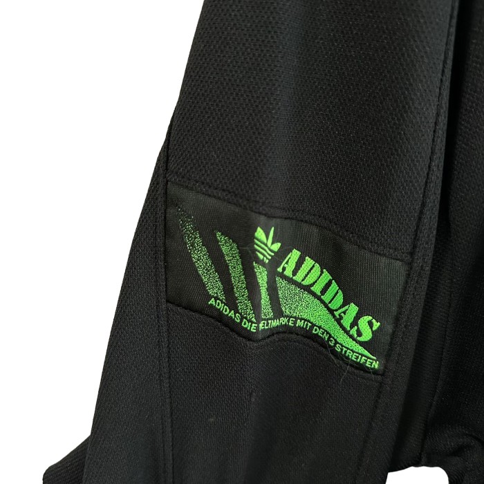 adidas アディダス トラックジャケット L 刺繍ロゴ デサント社製 