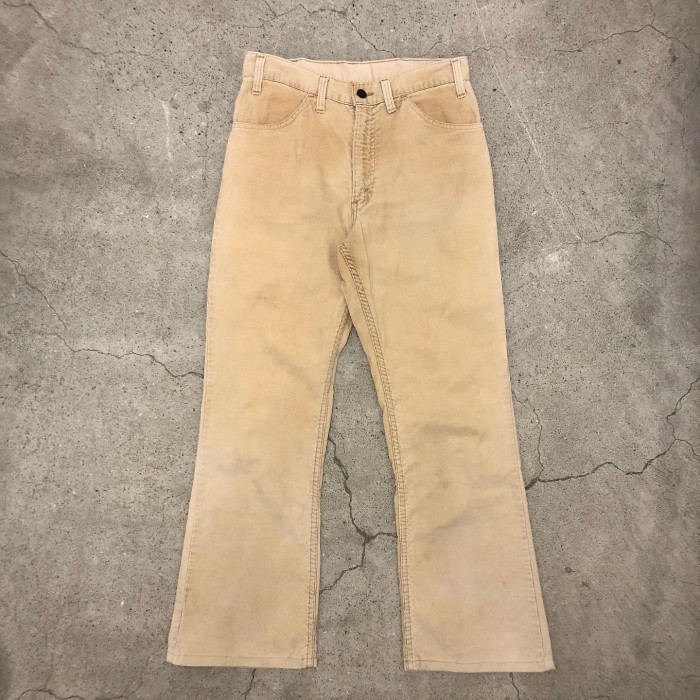 70s Levi's 646/Flare corduroy pants/USA製/W31/1978年製/ボタン裏3
