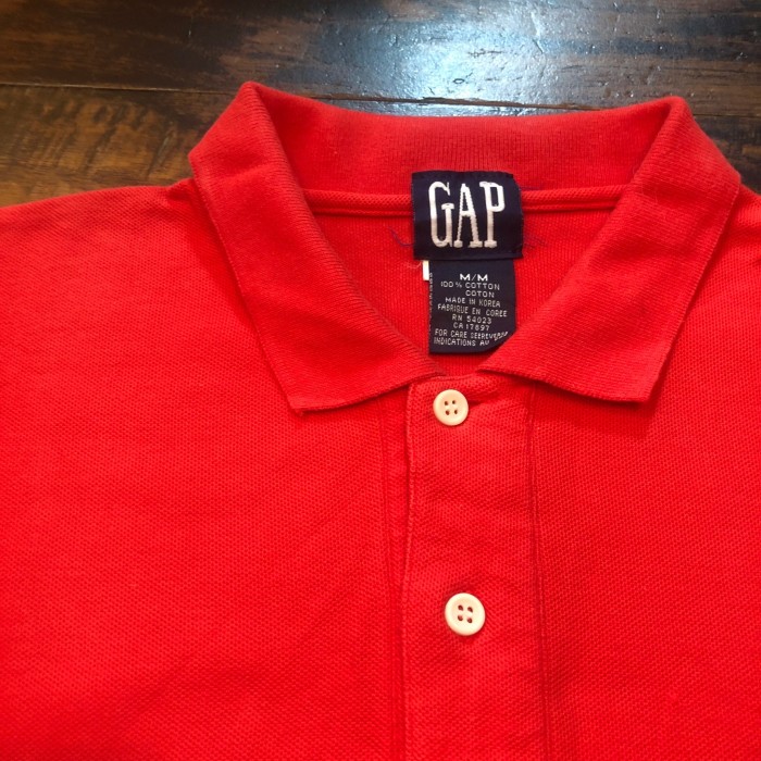 90s OLD GAPPolo shirtKorea製 | Vintage.City 古着屋、古着コーデ情報を発信