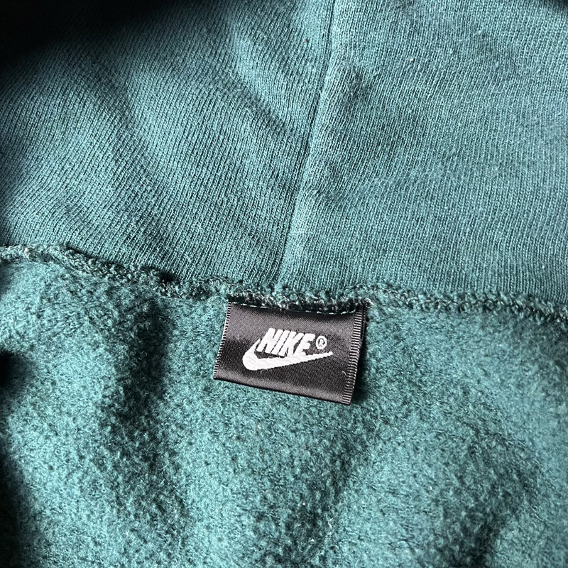 00s NIKE ワンポイント スウォッシュ 刺繍 フルジップ スウェット