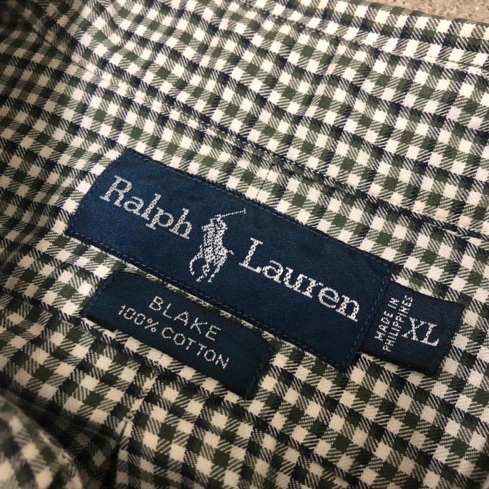 90s POLO RALPH LAURENBLAKEBD LS shirt | Vintage.City 古着屋、古着コーデ情報を発信