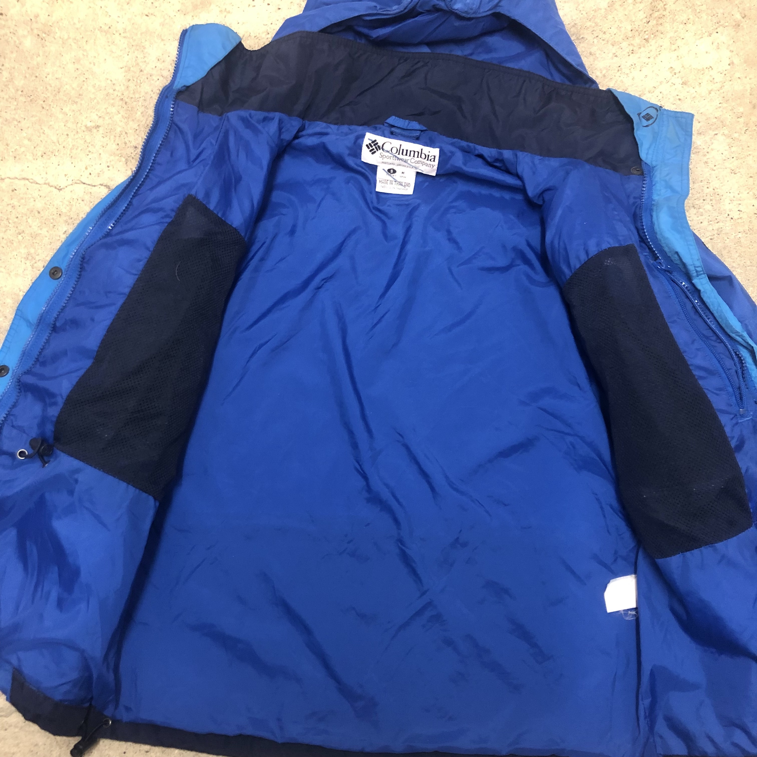 90s Columbia/Mountain Parka/S(WOMENS)/マウンテンパーカー/ブルー