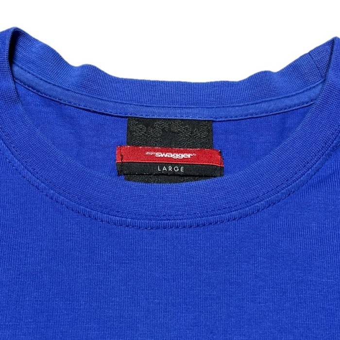 SWAGGER TKNYロゴプリント半袖Tシャツ ブルー Lサイズ | Vintage.City 古着屋、古着コーデ情報を発信