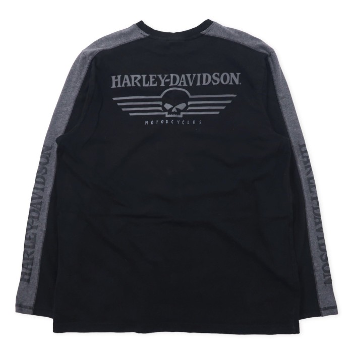 【希少】Harley-Davidson ロングTシャツ　ビッグサイズ　XL