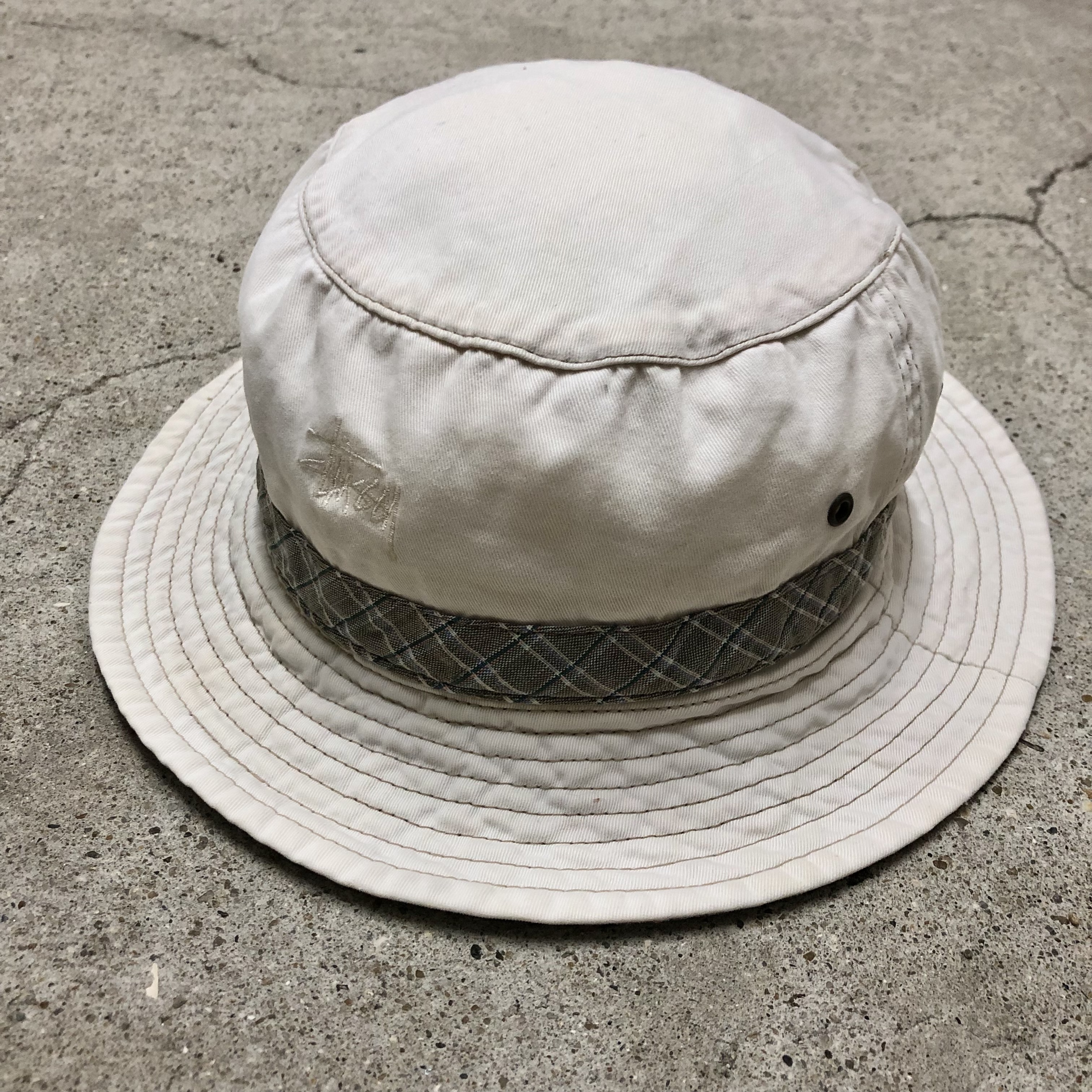 90s OLD STUSSY/Bucket hat/紺タグ/台湾製/L/XL | Vintage.City