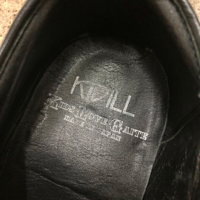 KIDILL×KIDS LOVE GAITERubber sole Shoes927.0～27.5cmラバーソールシューズデニムインディゴキディルキッズラブゲイトパンクPUNKHIRO中古 | Vintage.City 古着屋、古着コーデ情報を発信
