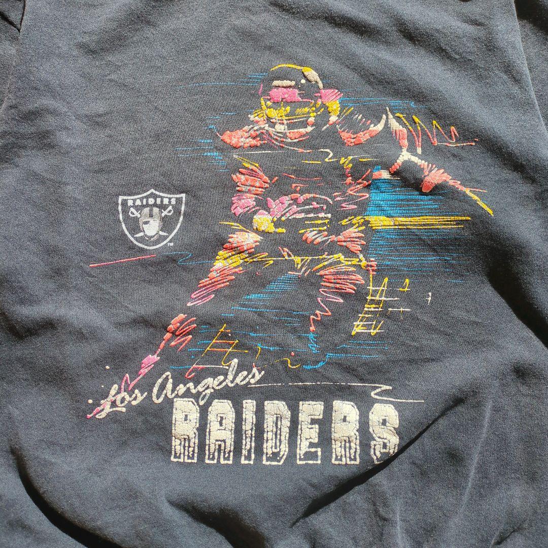 豊富な定番希少 90s USA ONEITA NFL RAIDERS ビンテージ　Tシャツ トップス